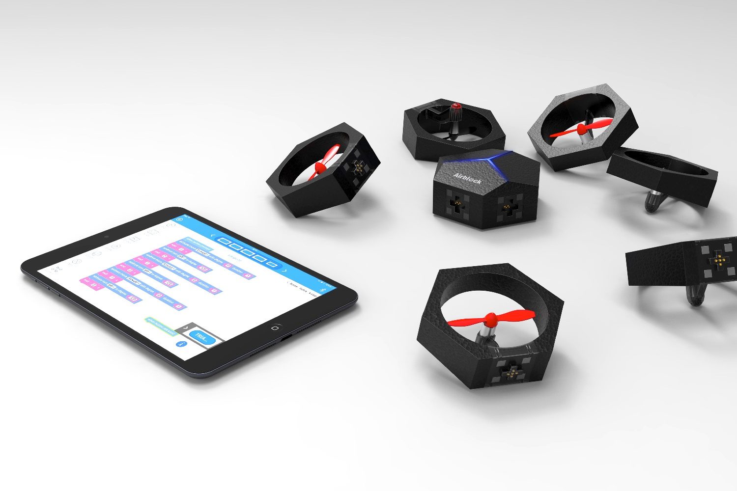 airblock modular drone makeblock programmable modules 2