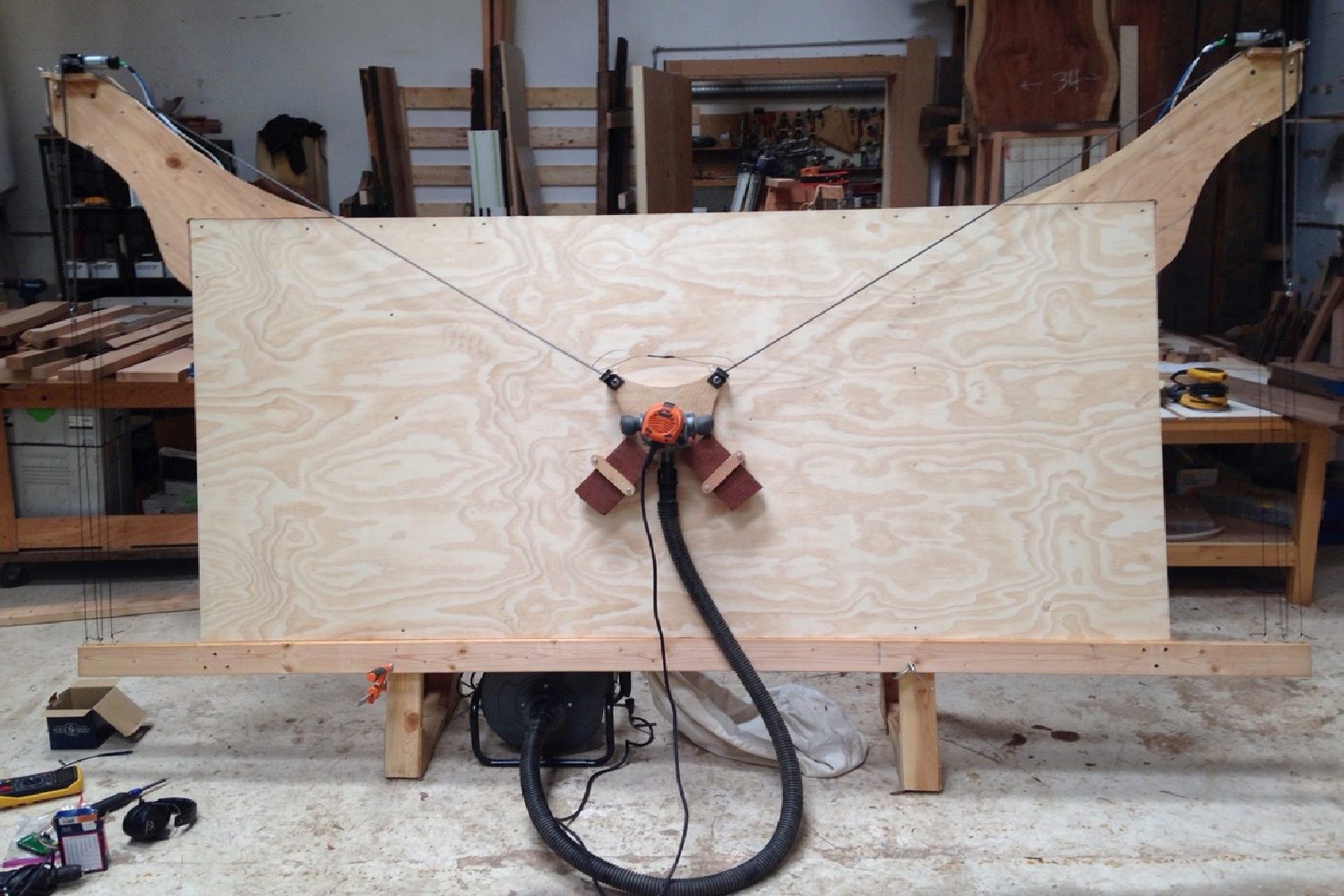 cnc cutting machine kickstarter maslowinshop