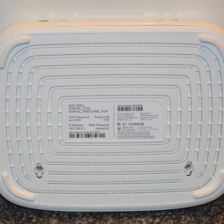 Portal Wifi Router
