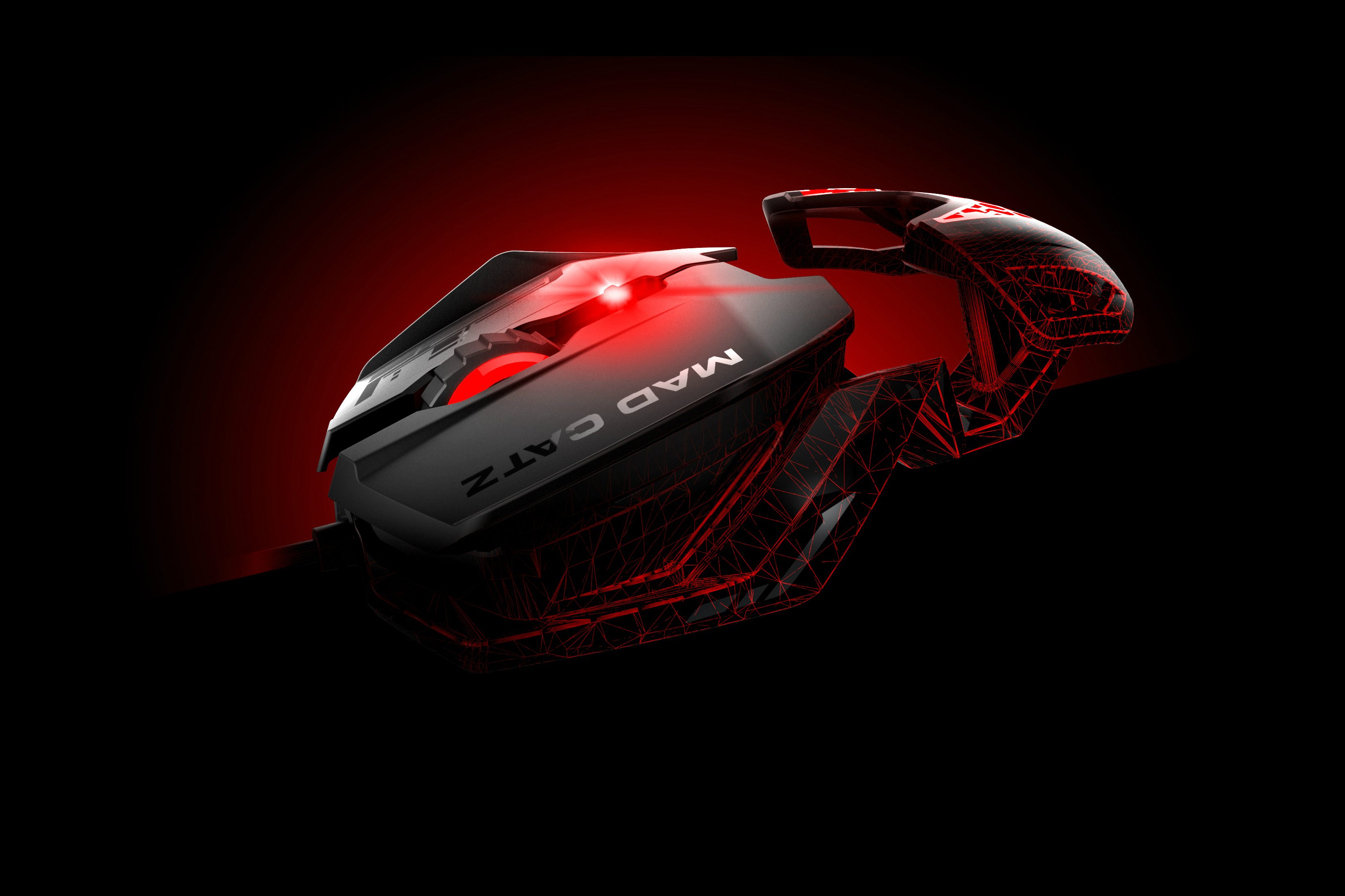 mad catz updated rat gaming mice rat1 hero black