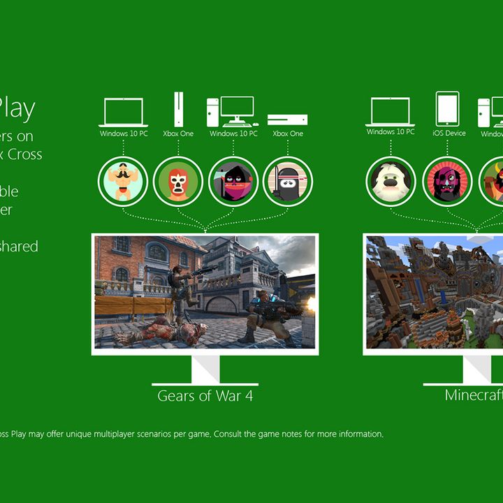 windows 10 creators gaming xbox cross play