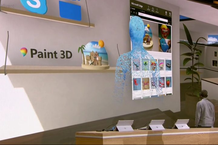 Microsoft VR AR Custom Space