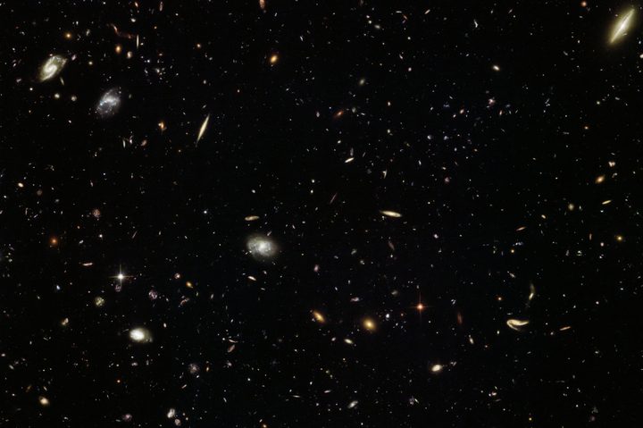 Nearly as deep as the Hubble Ultra Deep Field, which contains approximately 10 000 galaxies, this incredible image from the NASA/ESA Space Telescope reveals thousands of colourful galaxies in the constellation of Leo (The Lion).
