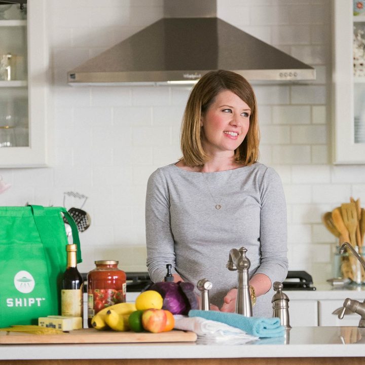 Get groceries from shipt.