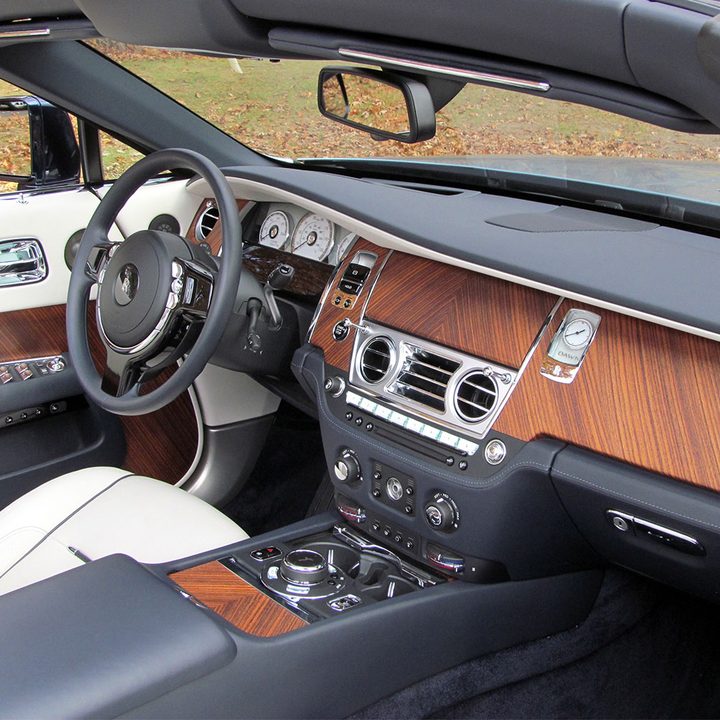 2016 rolls royce dawn review interior front
