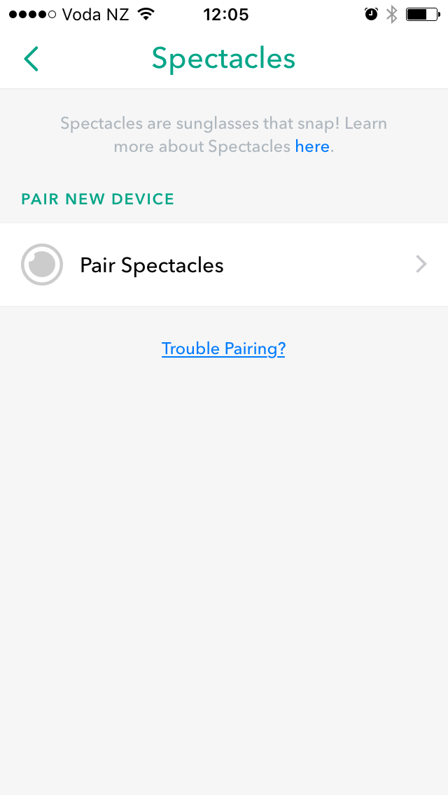 snapchat world lenses spectacles pairing