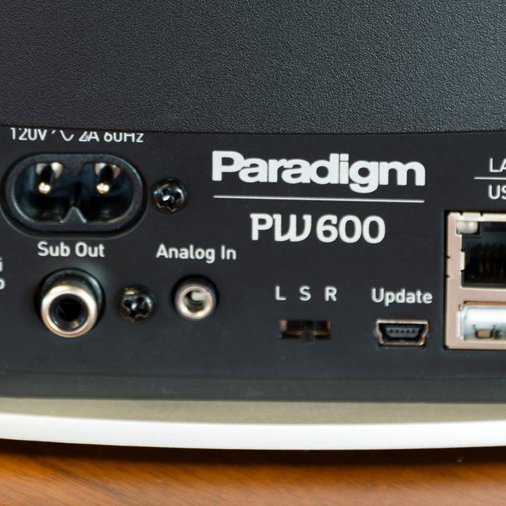 paradigm pw600 review wifi spkr ports