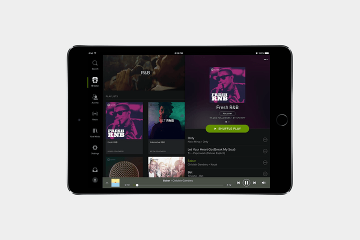 best-ipad-apps-spotify