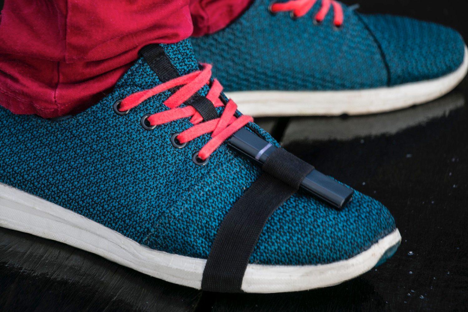 virtual drumkit kickstarter photo on foot