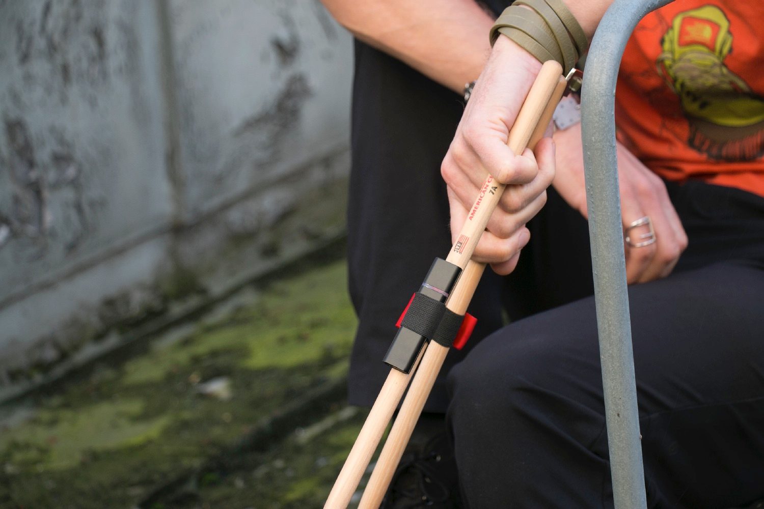 virtual drumkit kickstarter photo outdoor2