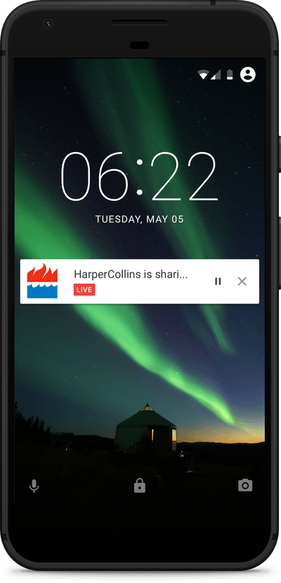 facebook live audio fb android