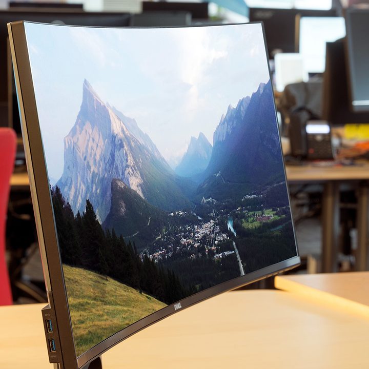 dell u3417w review monitor curved
