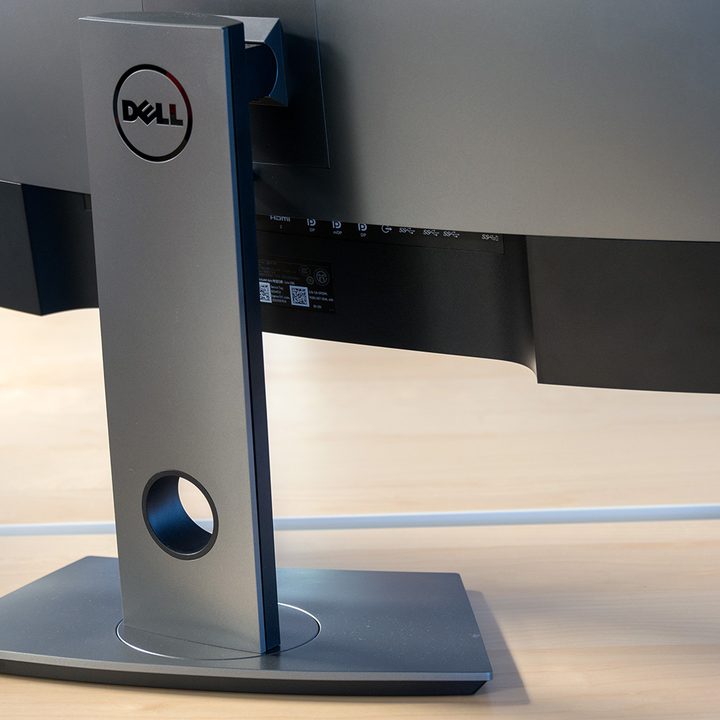dell u3417w review monitor standfull