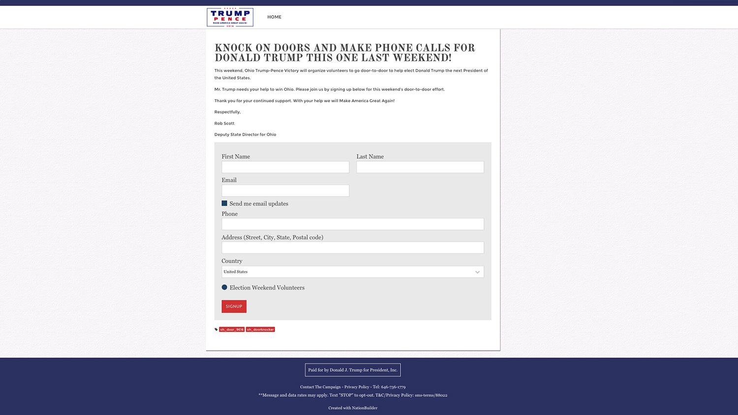 the political software used by trump and brexit campaign donaldtrump nationbuilder 009