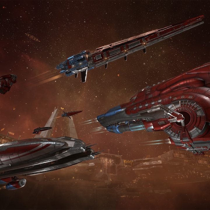 how will free to play players change eve online new ship skins red