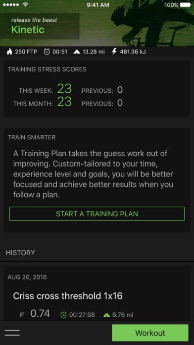 kurt kinetic bicycle trainer fit app 1