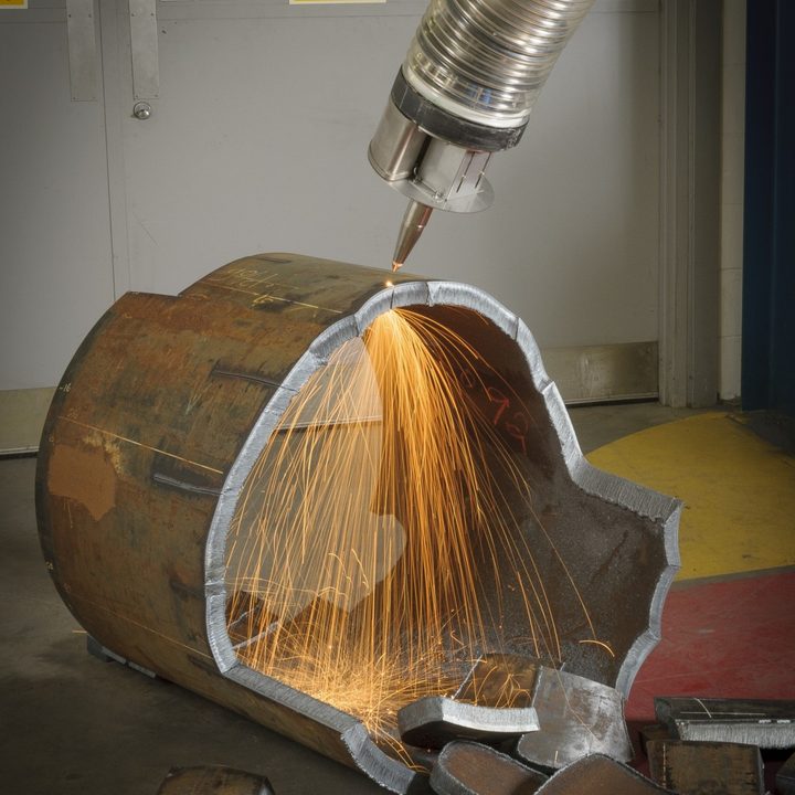 robot laser snake lasersnake system size reducing a nuclear vessel