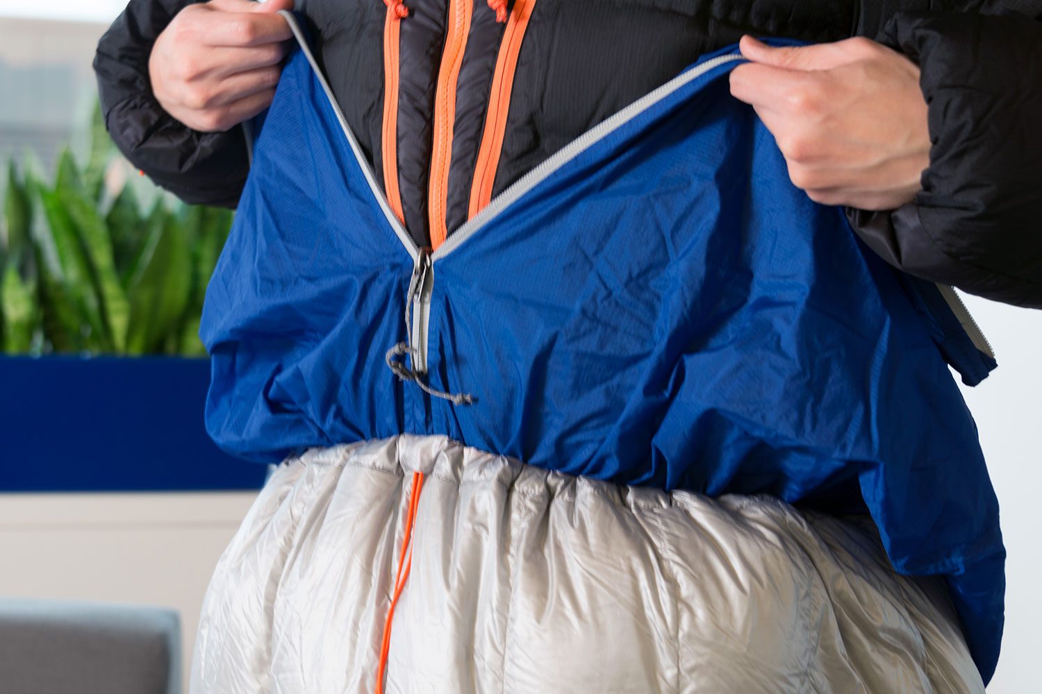 patagonia hybrid sleeping bag long 850 Down 19 F/-7 C Wake up in your jacket