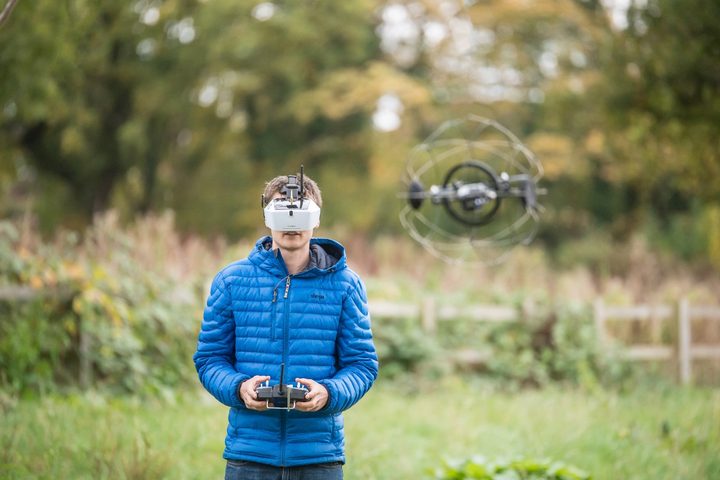 testing-out-droneball-fpv-first-person-view-feature