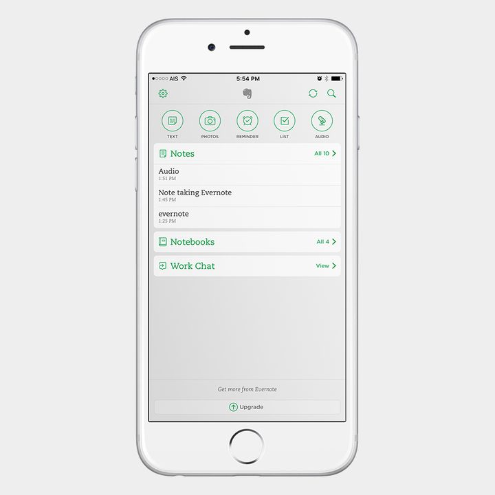 evernote-interface