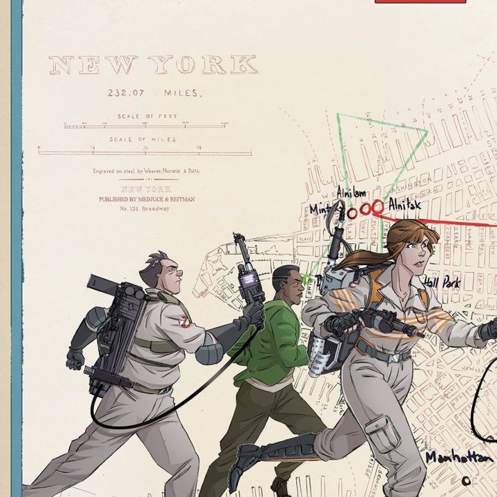 ghostbusters 101 crossover comic cover1