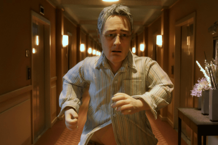 Michael Stone running down a hallway in Anomalisa.