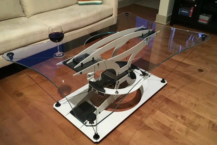 Sleek magnetic floating table costs $30,000 - Digital Trends