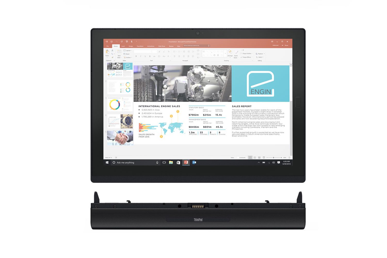 lenovo miix thinkpad x1 ces 2017 tablet