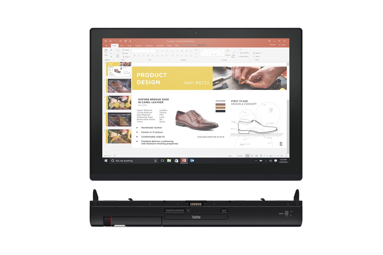 lenovo miix thinkpad x1 ces 2017 tablet