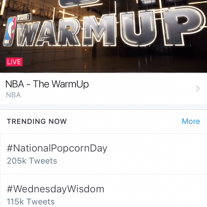 twitter explore roll out