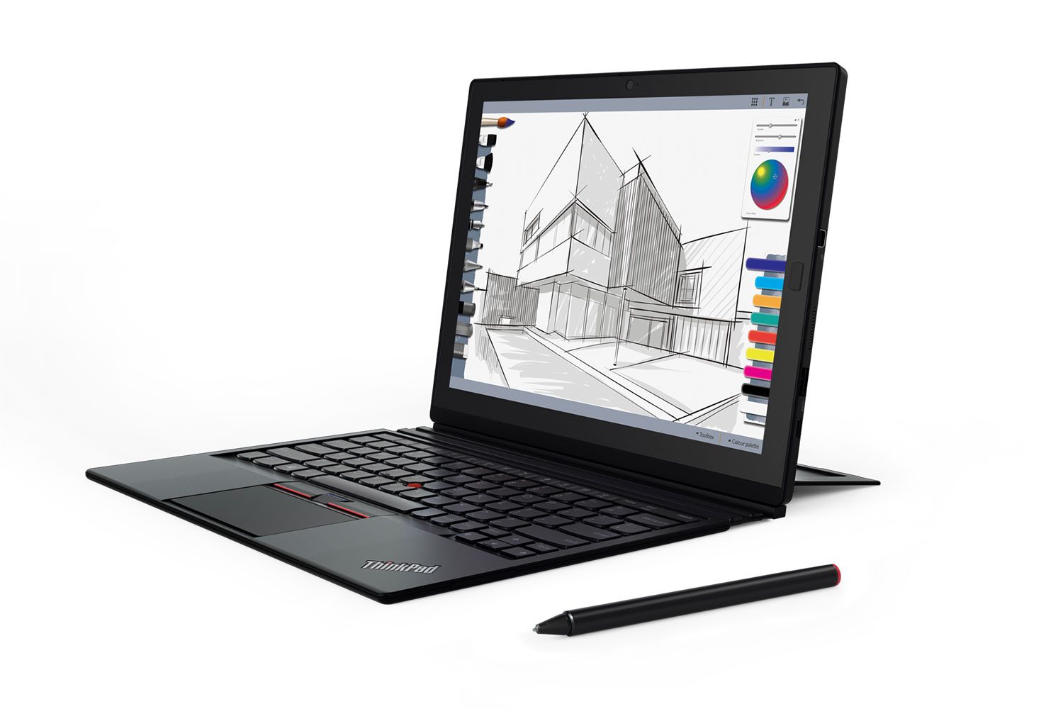 lenovo miix thinkpad x1 ces 2017 tablet