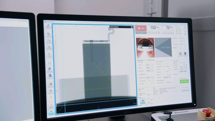 samsung battery inspection x-ray