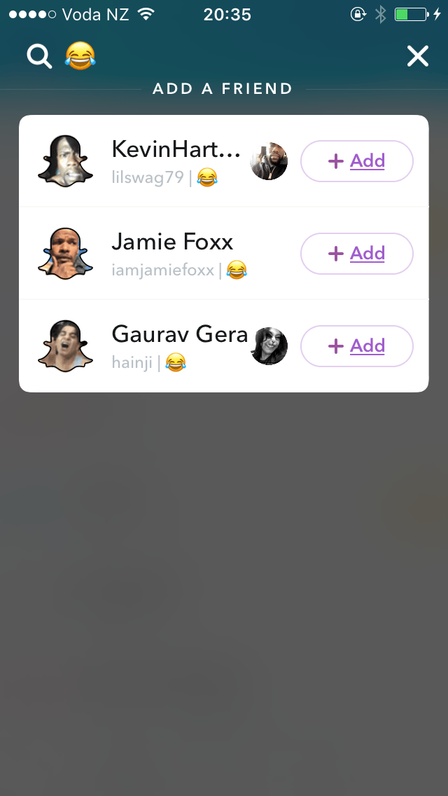 how to use snapchat universal search 5