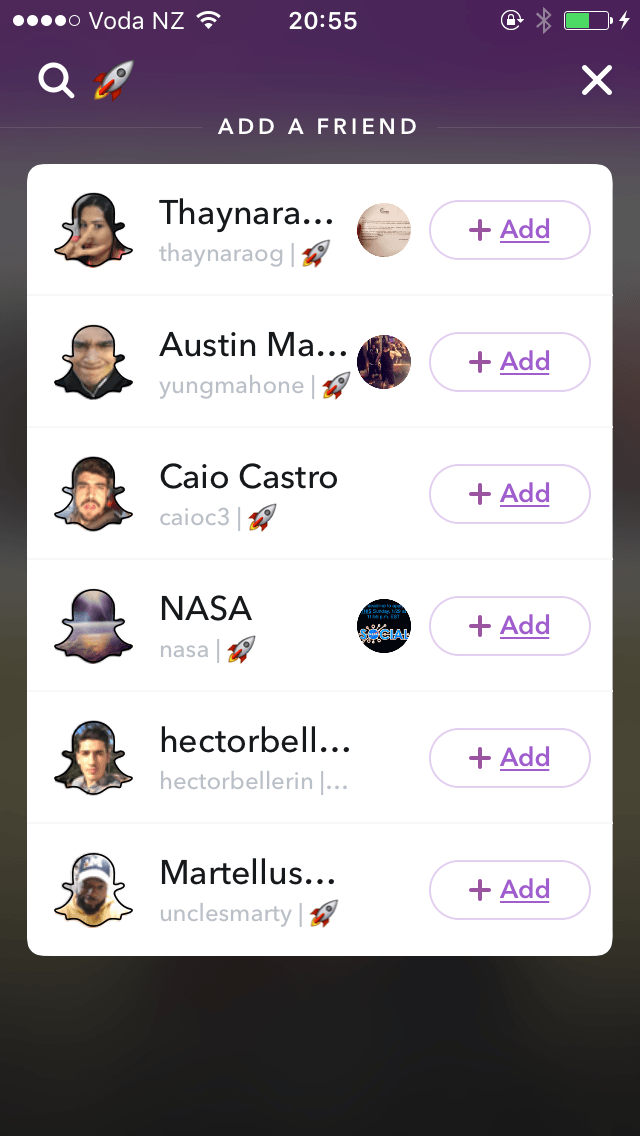 how to use snapchat universal search 7
