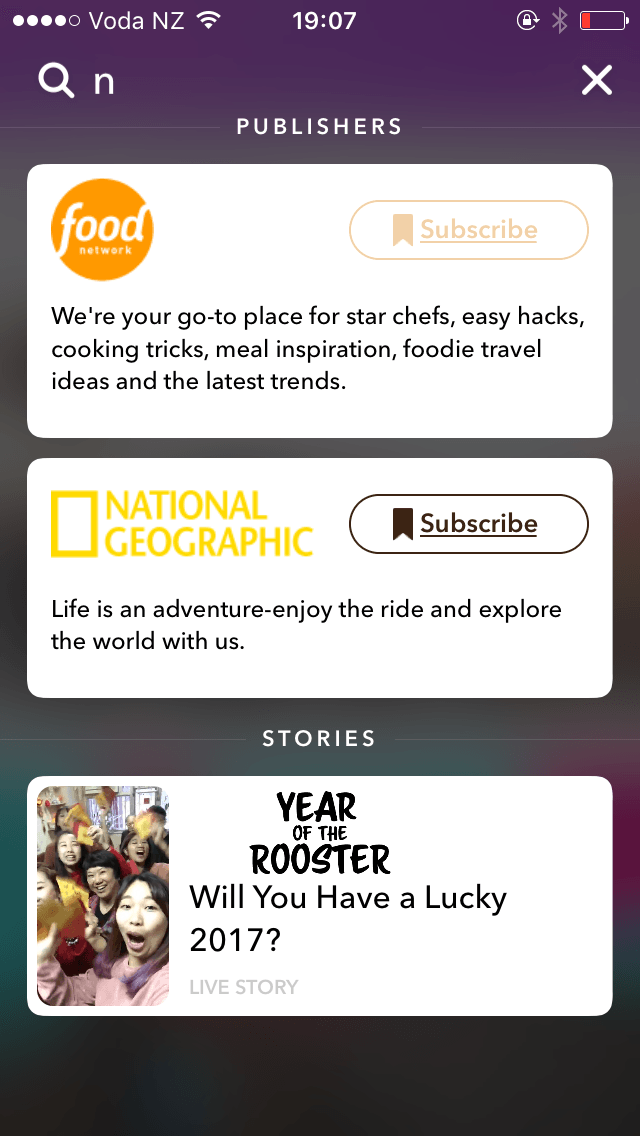 how to use snapchat universal search 9