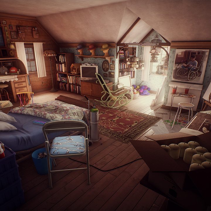 What Remains of Edith Finch Theresa's room
