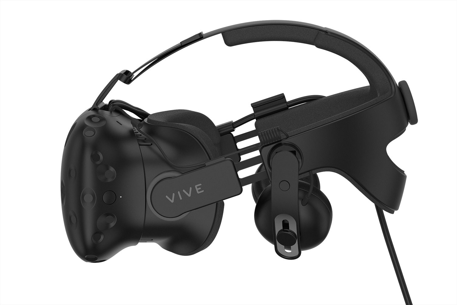 htc vive port tracker ces 2017 deluxe audio strap  side