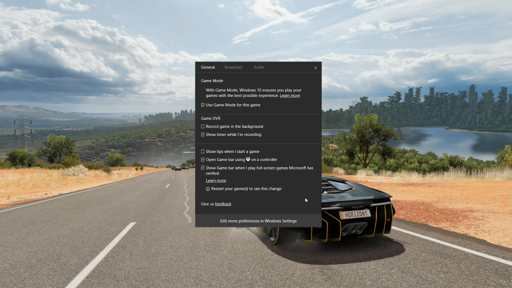 microsoft describes game mode and beam streaming coming in windows insider build 10 creators update