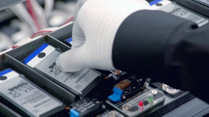 samsung visual battery test