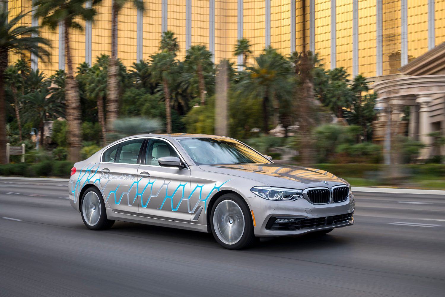 Autonomous BMW 5 Series prototype