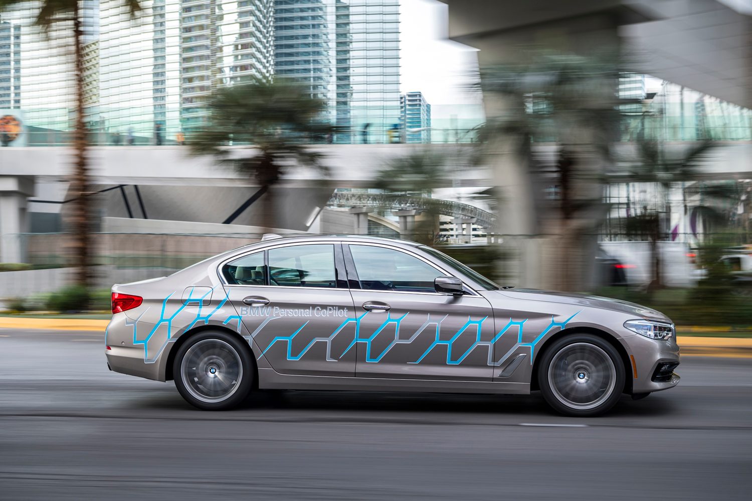 Autonomous BMW 5 Series prototype