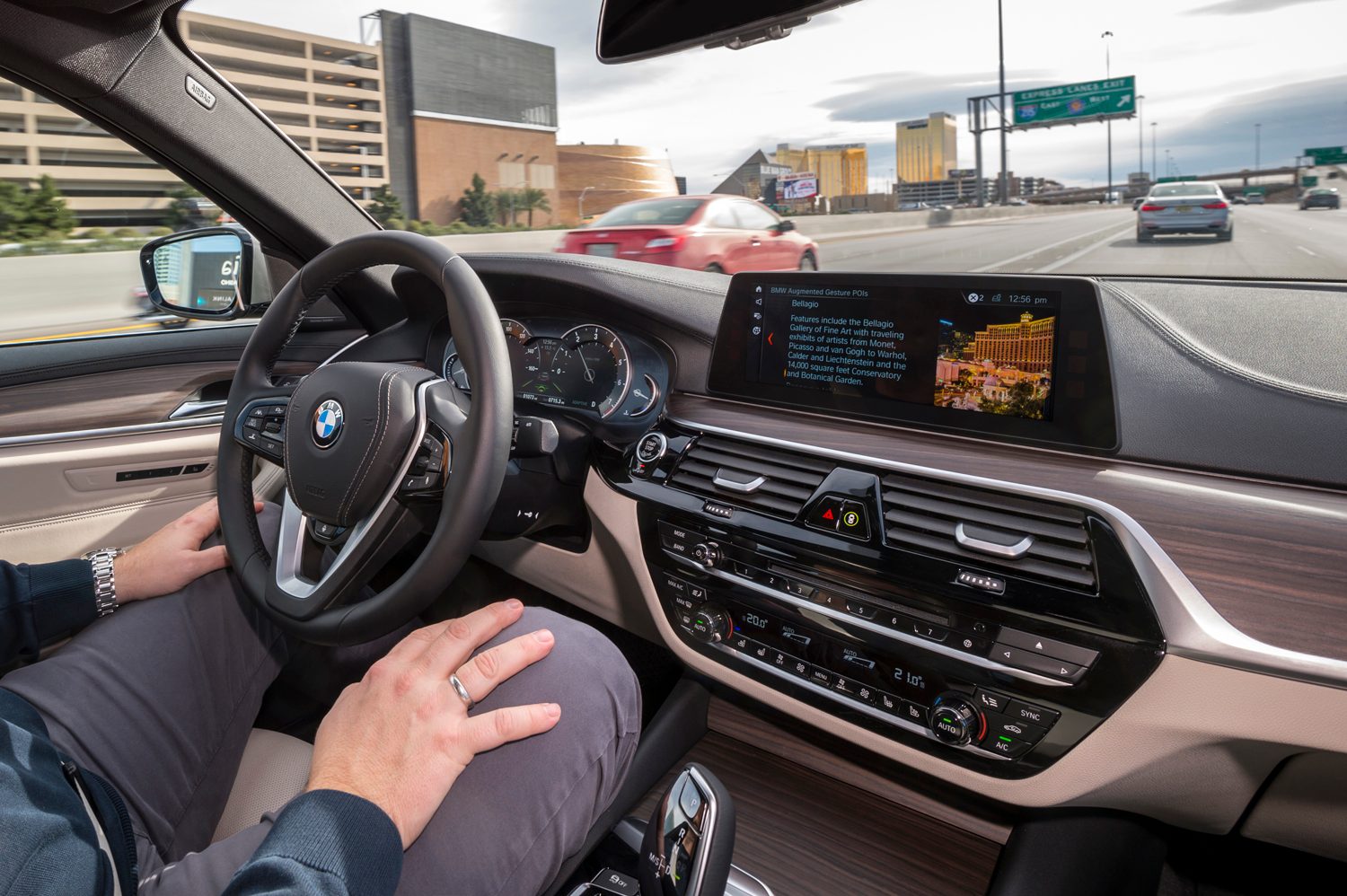 Autonomous BMW 5 Series prototype