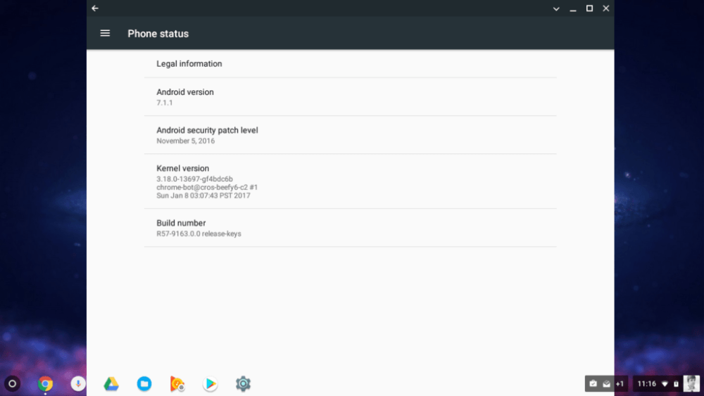 chrome os android 7 apps 1