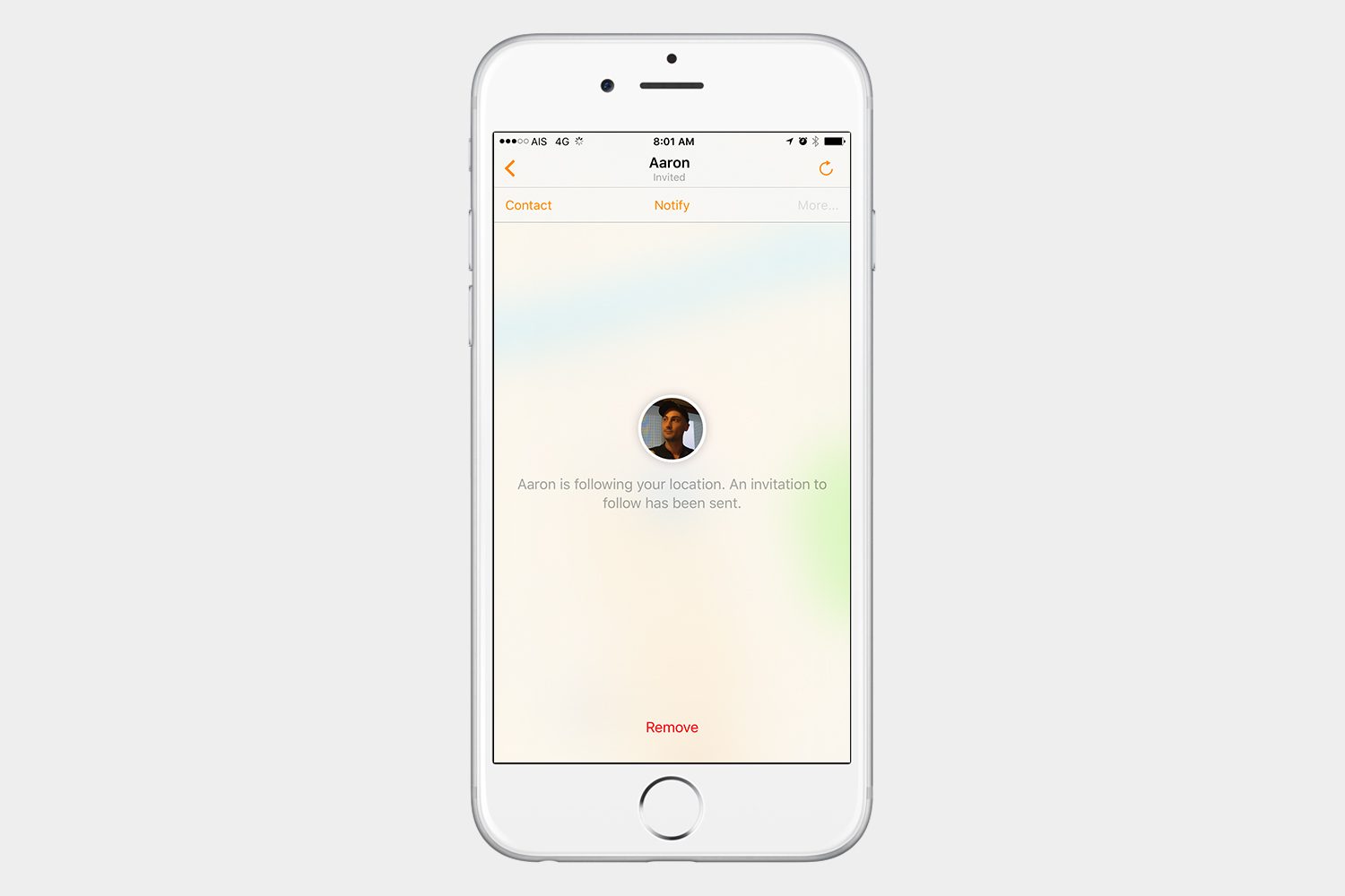 how to use find my friends ios 10 stopsharing