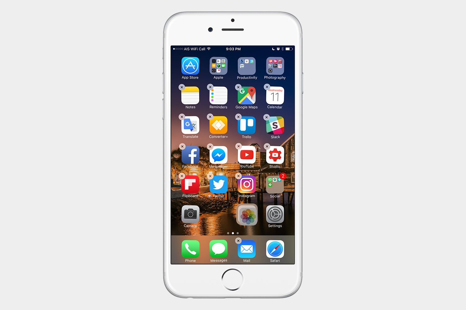guide to ios put one on top of the other
