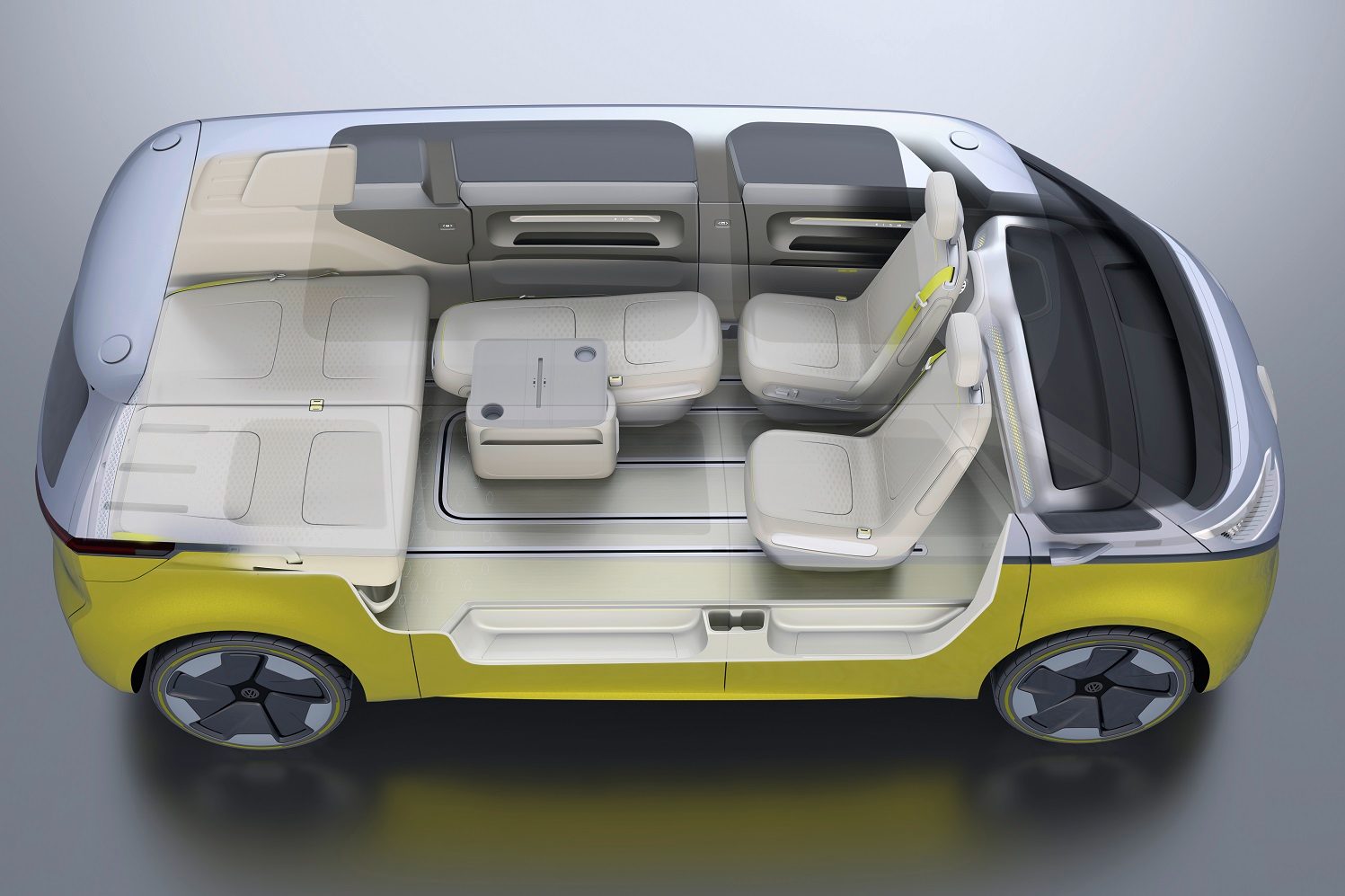 Volkswagen I.D. Buzz concept interior