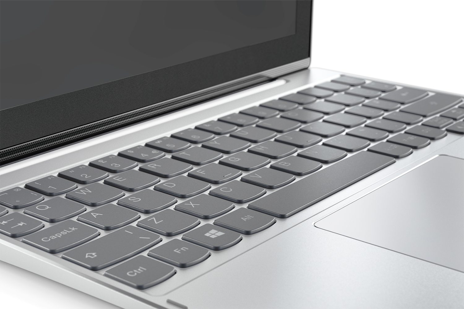 lenovo mwc refresh yoga miix flex tab4 02 320 10inch colse up shot keyboard snow white