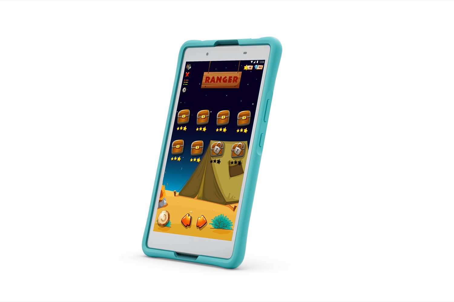 lenovo mwc refresh yoga miix flex tab4 03 8inch hd hero front facing left white