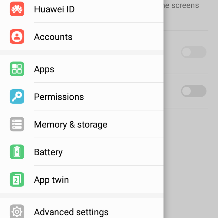 huawei p9 tips and tricks app twin menu emui