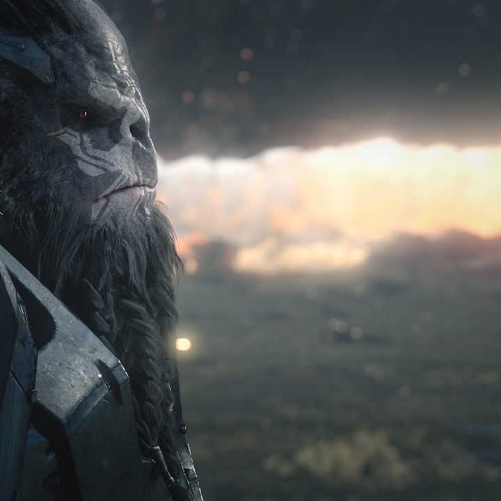 A Brute looking over the land.